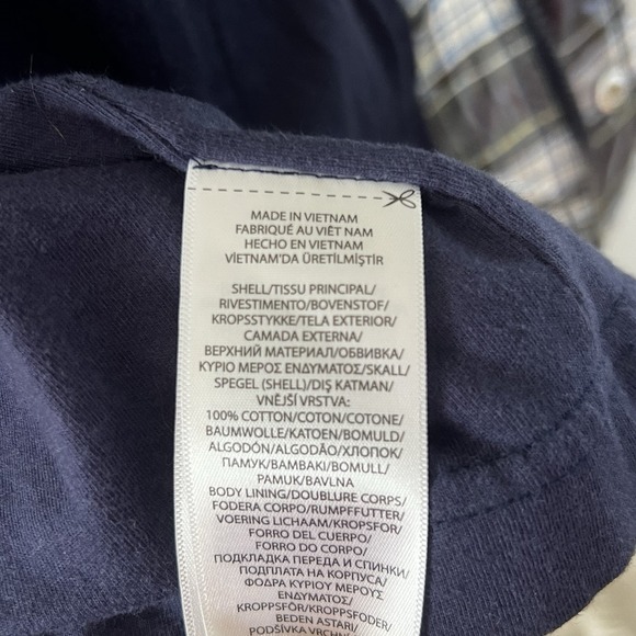 Polo Ralph Lauren Boys Plaid Hooded Rain Coat Jacket L/G 12–14 Waterproof - Picture 6 of 6